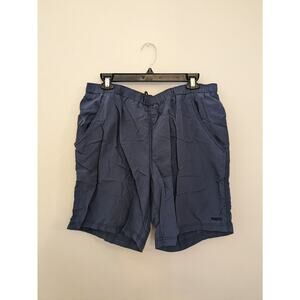Kavu Men's Shorts Blue Size L Built-in Briefs Drawstring Outdoor.